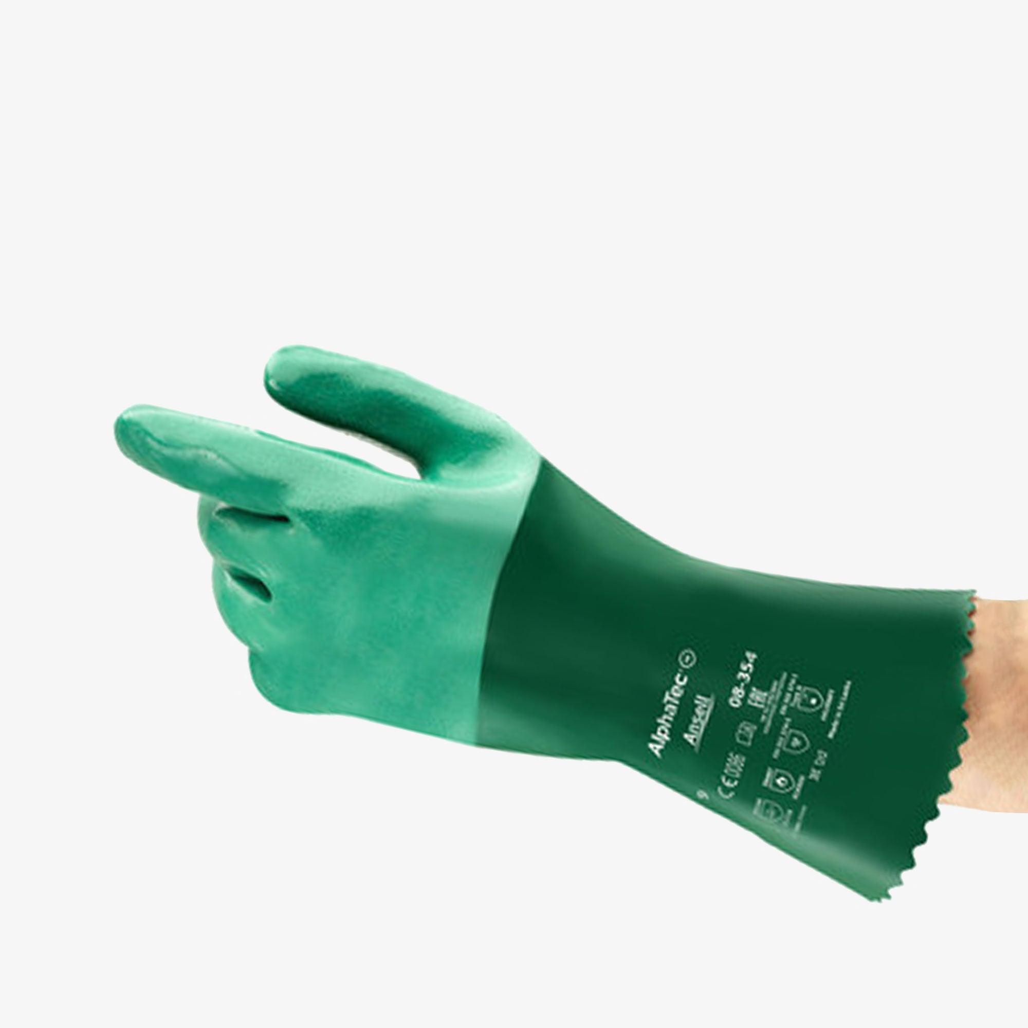 ANSELL AlphaTec 08-354 Chemikalienhandschuhpaket – 12 Paar