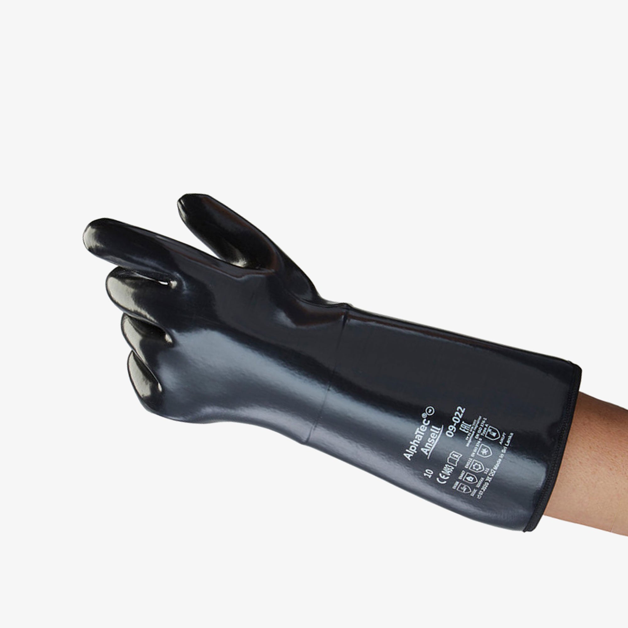 ANSELL AlphaTec 09-022 Chemikalienhandschuhpaket – 12 Paar