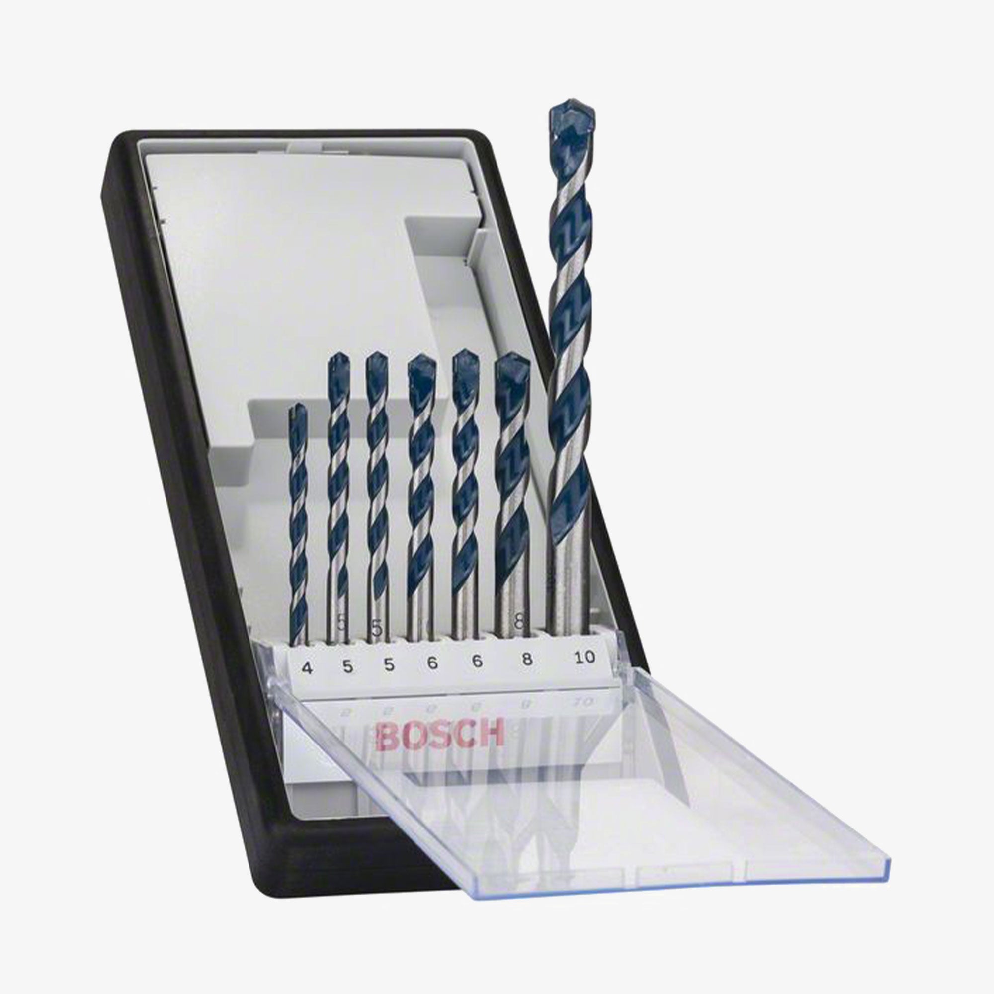 BOSCH 2608588167 Set of 5 drill bits for concrete CYL-5 Robust Line, 4 – 10 mm