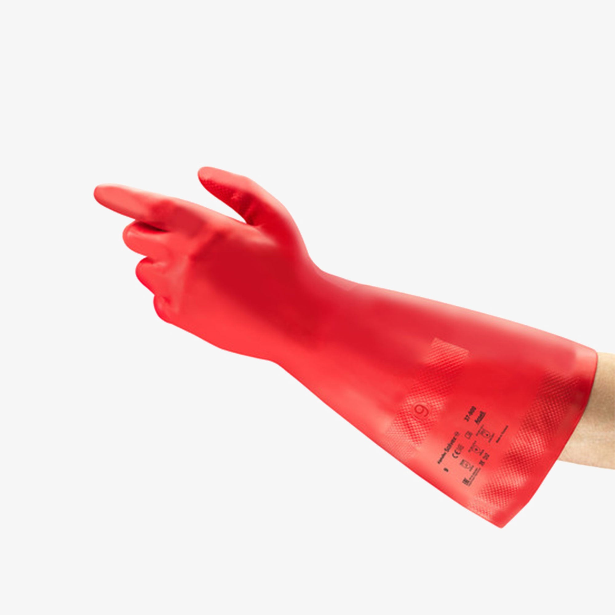 ANSELL Solvex 37-900 chemical resistant gloves package - 12 pairs