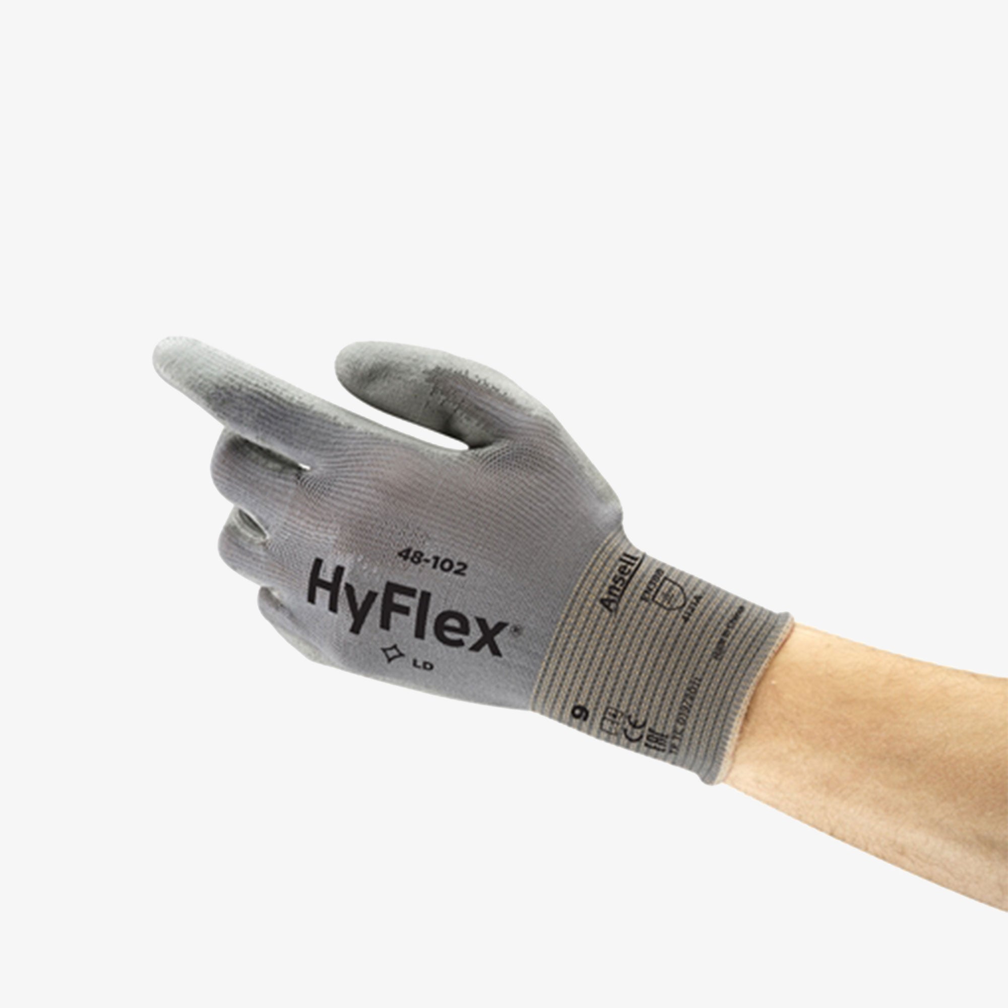 ANSELL HyFlex 48-102 Schutzhandschuhpaket – 12 Paar