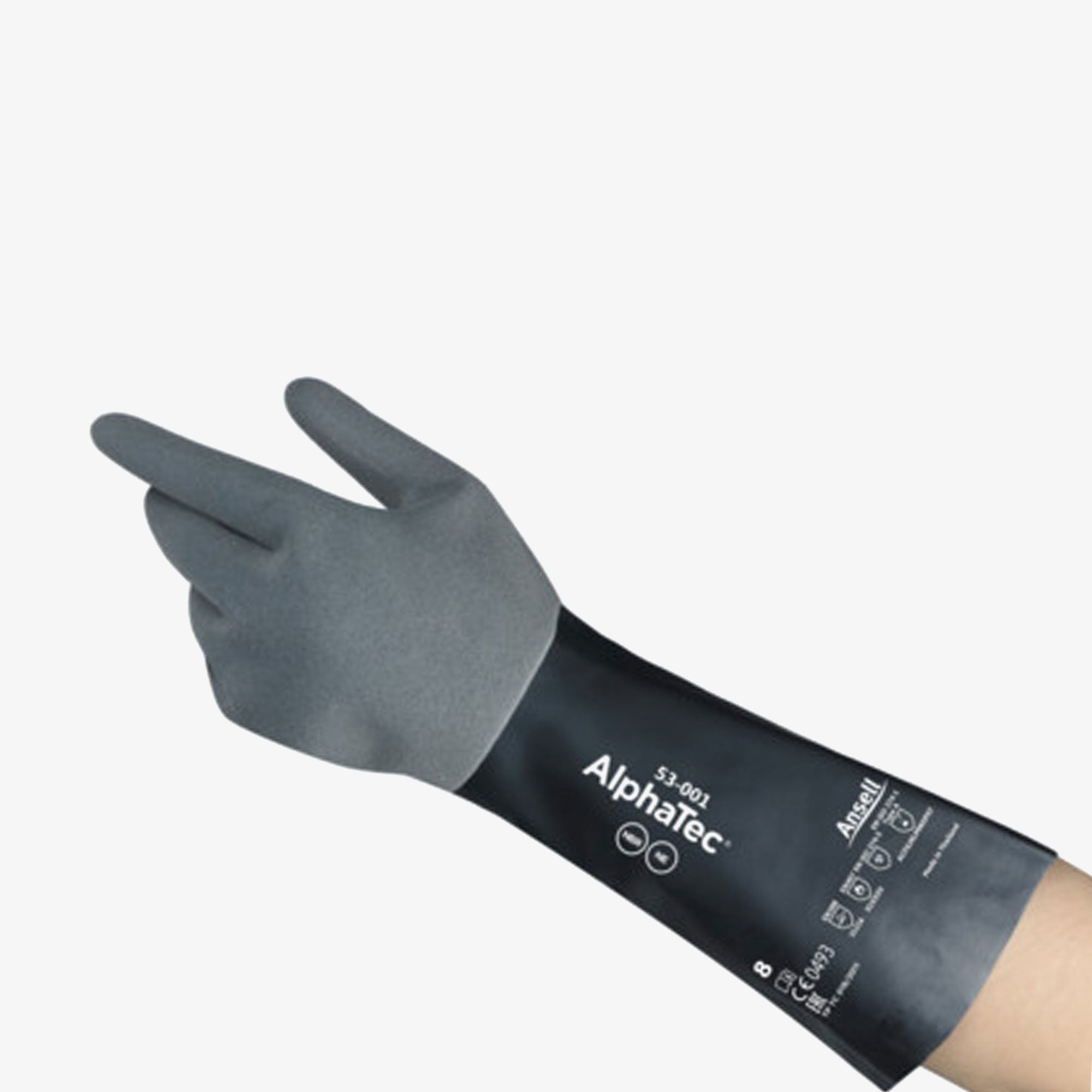 ANSELL AlphaTec 53-001 Chemikalienhandschuhpaket – 6 Paar