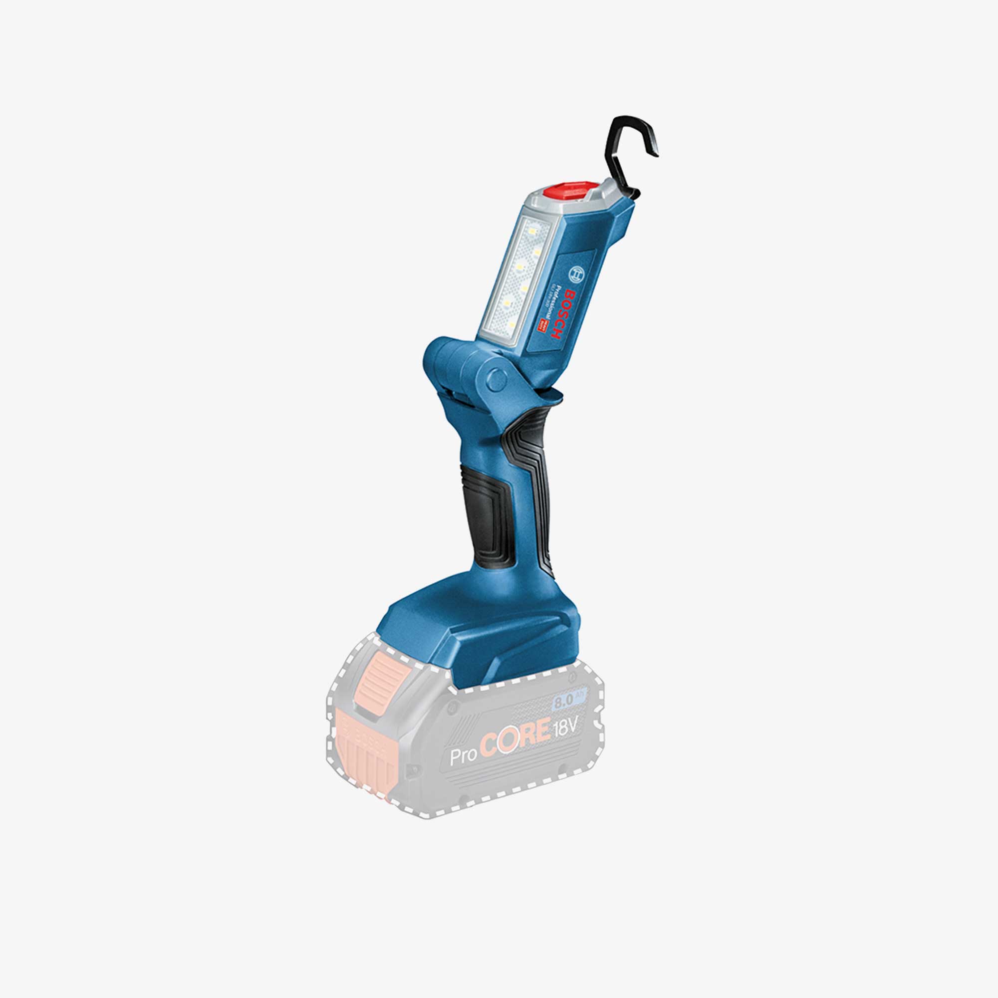 BOSCH 06014A1100 GLI 18V-300 Akkulampe für Baustelle