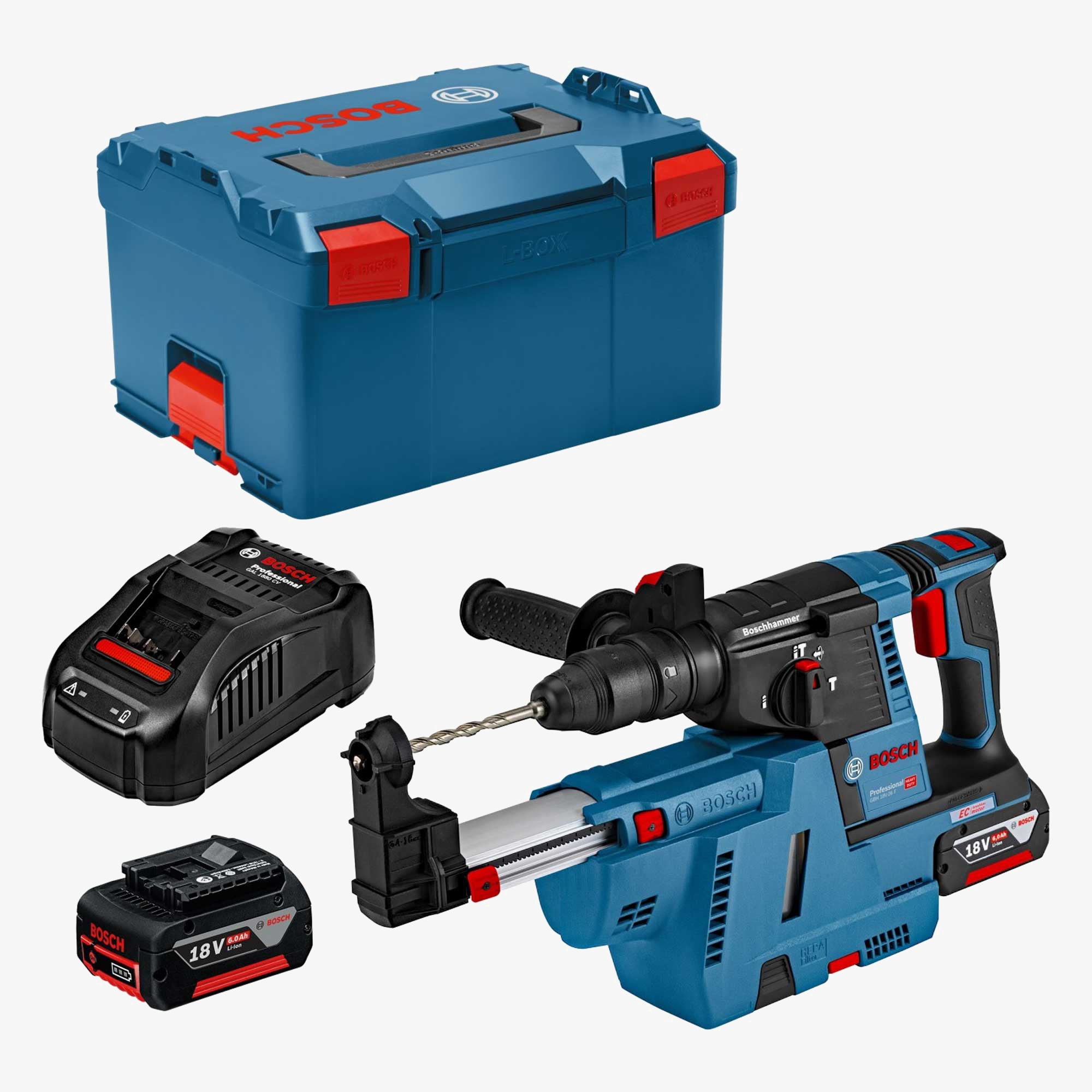 BOSCH 061191000G GBH 18V-26 F Akku-Bohrhammer mit SDS plus System