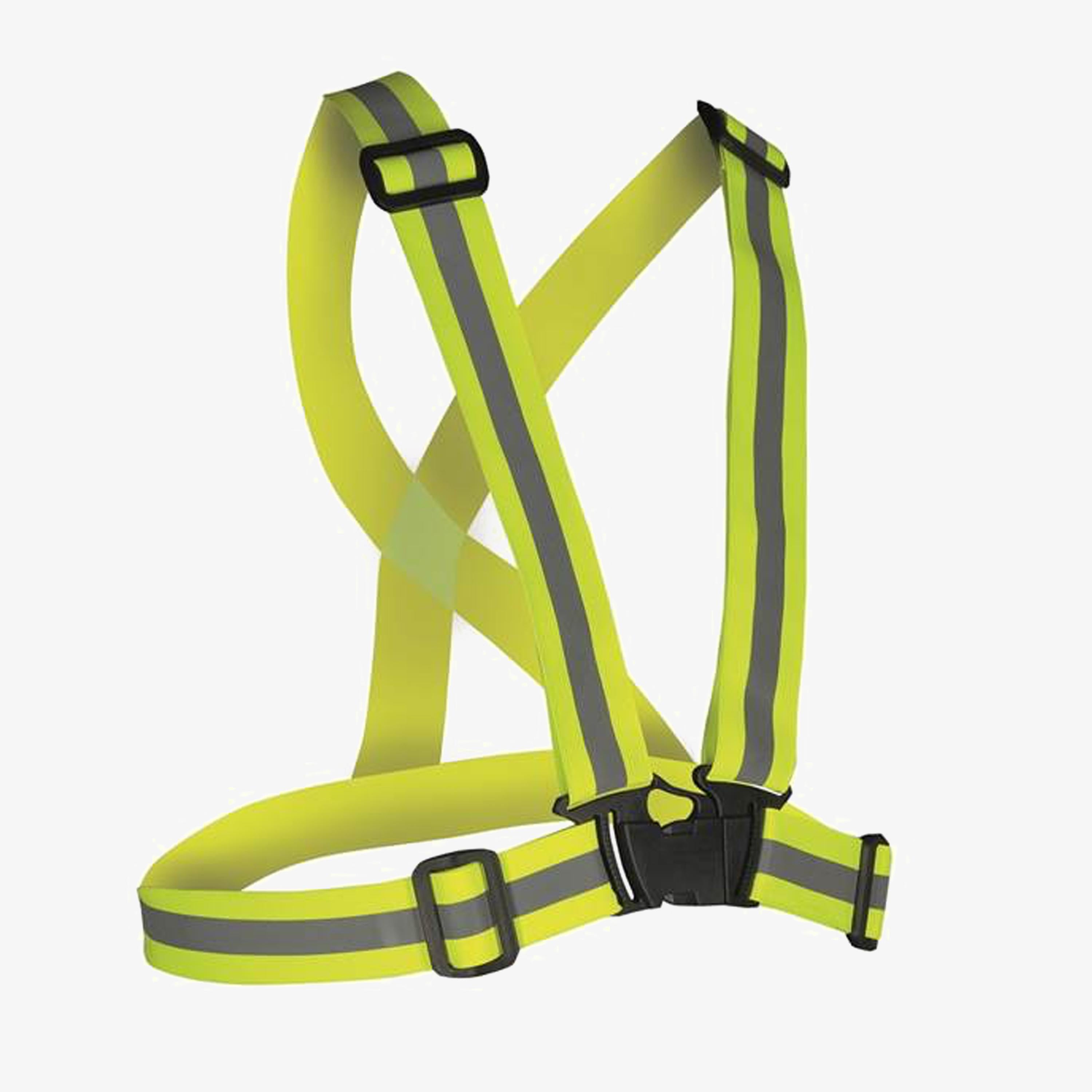 AD H8907 High visibility yellow suspenders