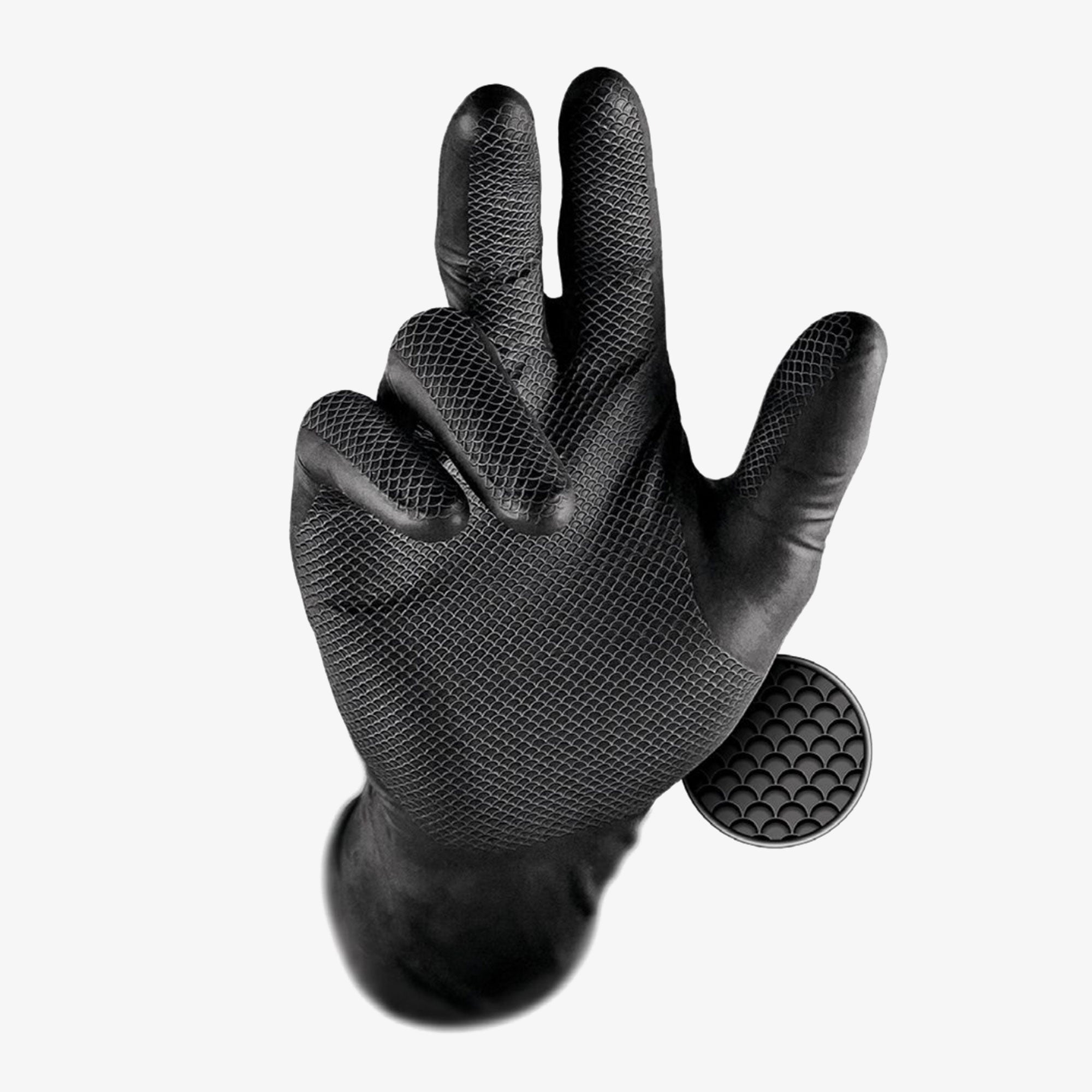 GRIPPAZ Nitrile gloves with grip