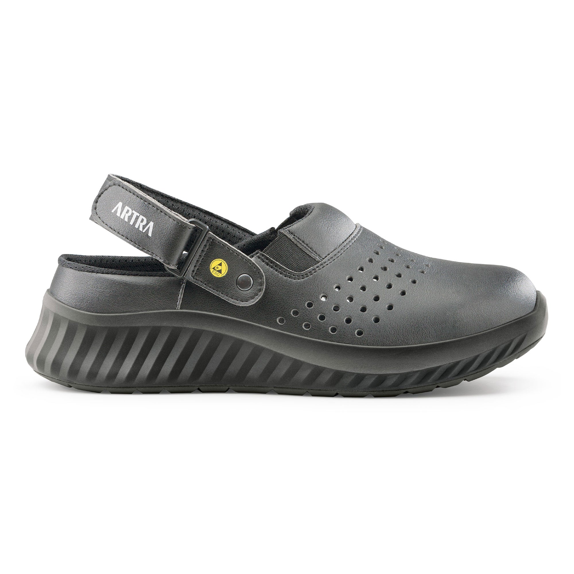 ARTRA Art 702 Air 6660 OB AE FO SRC ESD Black work sandals