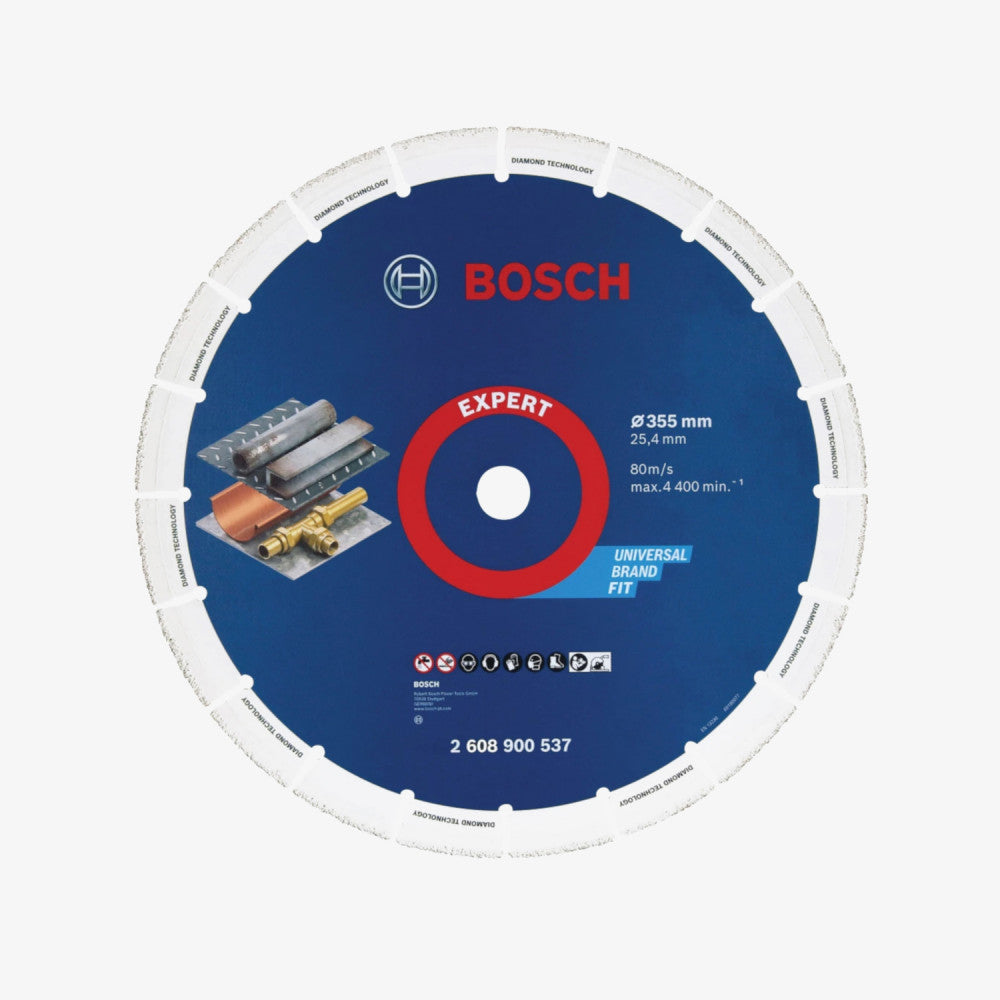 BOSCH 2608900537 Diamant-Metallplatte 355 x 25,4 mm